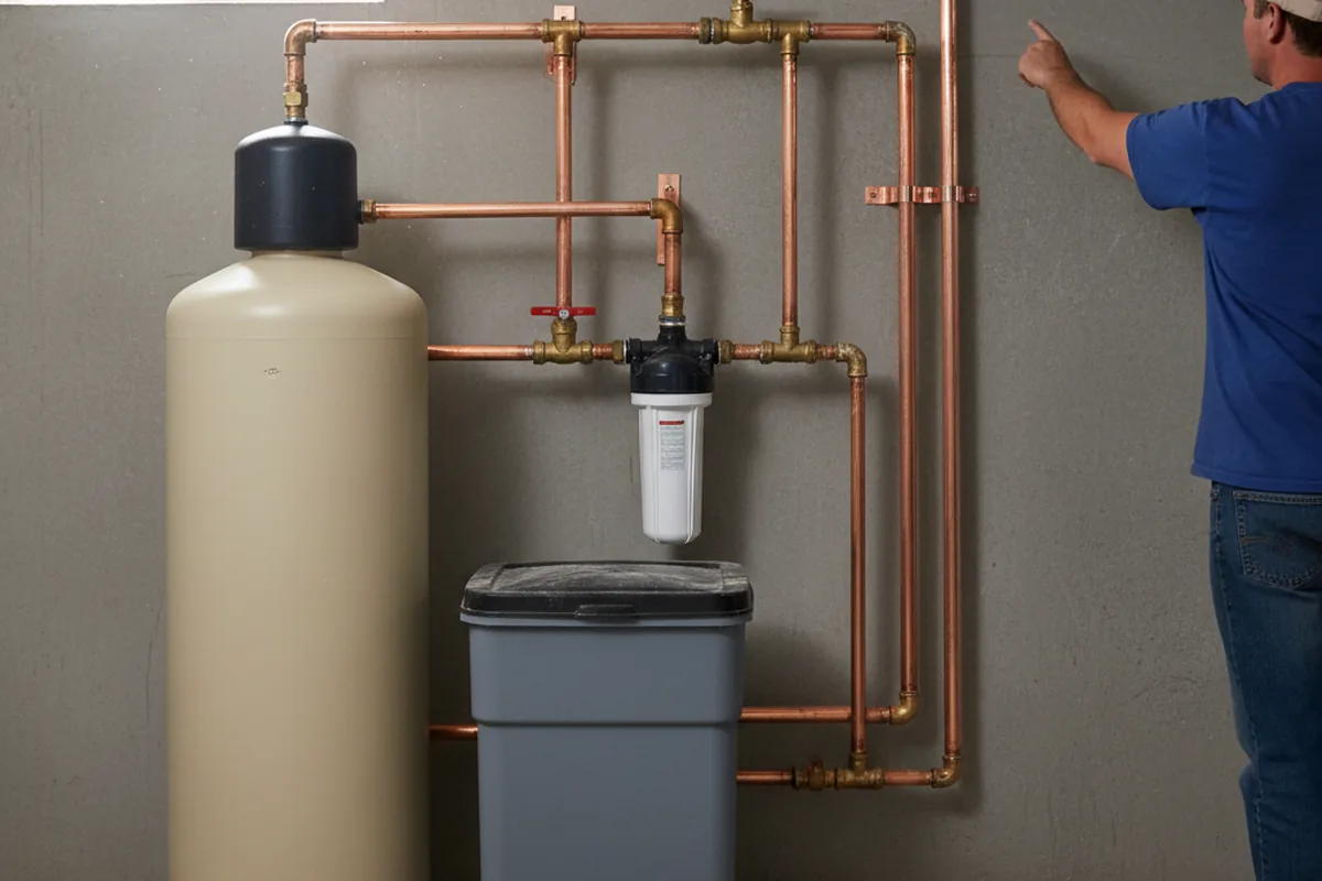 Whole-house water treatment system installed in Agoura Hills